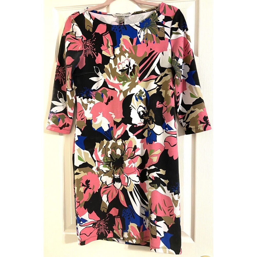 Peter Nygard Women’s Floral Print Dress Size Small